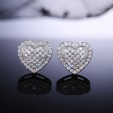 Load image into Gallery viewer, Heart Stud Earrings
