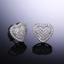 Load image into Gallery viewer, Heart Stud Earrings
